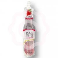 Напиток «Mocas» со вкусом французской клубники и кусочками фруктов 180 мл (Китай) 1/10/30