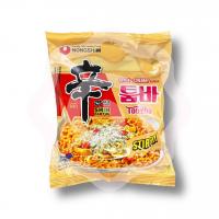 Шин Рамен «Nongshim» с сырно-сливочным соусом  и грибами шиитаке 137 г (Южная Корея) 1/20