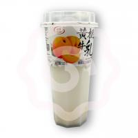 Напиток молочный "Zhenchun" с кусочками персика 520 мл (Китай) 1/15