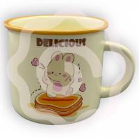 Кружка «Зайка на бутерброде»
