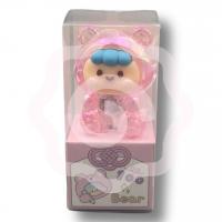 Точилка для карандашей «Девочка» розовая