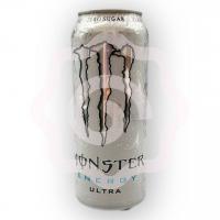 Энергетический напиток «Monster energy» белый без сахара 500 мл (Ирландия) 1/12