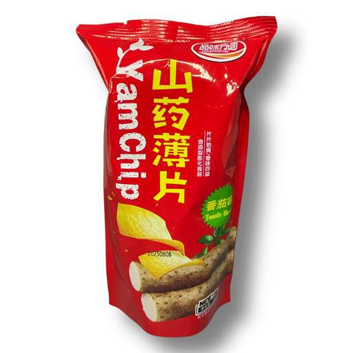 Чипсы из батата «Yamchip» со вкусом томатов 27 г (Китай)
