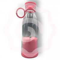 Блендер портативный розовый USB (21,5х7,5см)