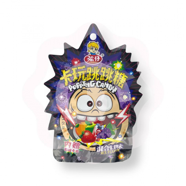 Карамель "Poping Candy Mix Flavor" взрывная ассорти 6 г