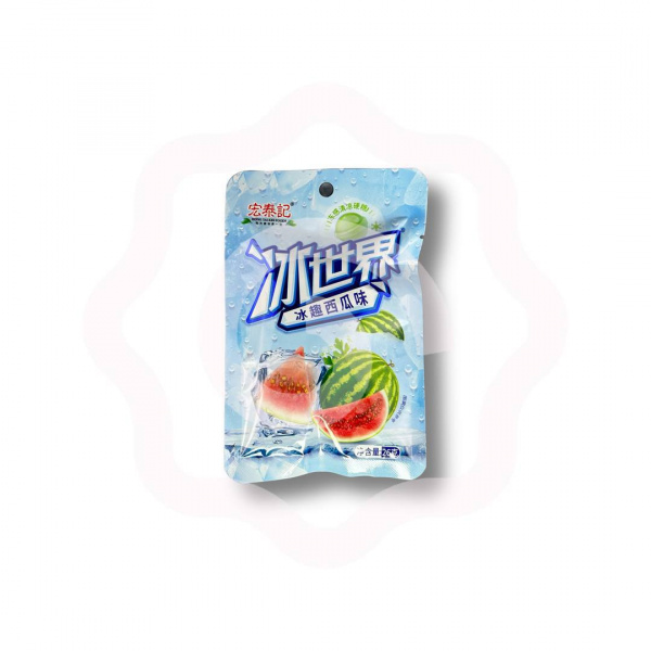 Конфеты HONG TAI KEE FOODS "Супер Ледяной Арбуз" 26 г