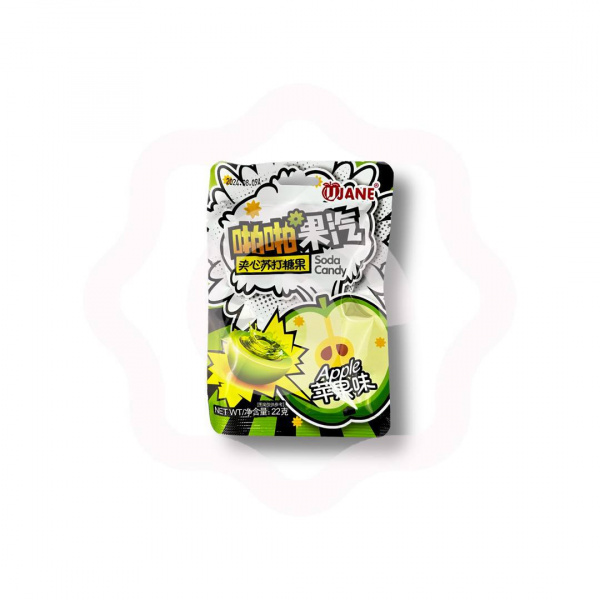 Карамель UJANE "Soda Candy" со вкусом яблока 22 г