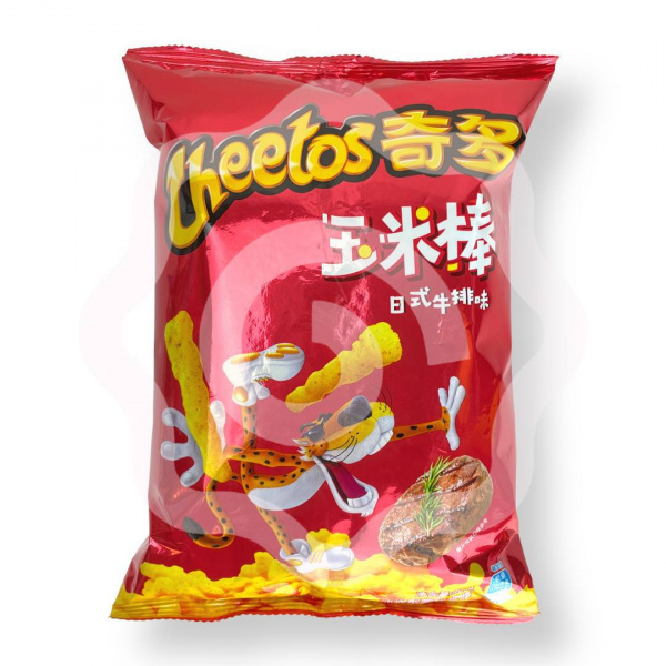 Чипсы CHEETOS "Crunchy" co вкусом японского стейка 90 г