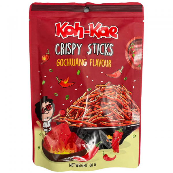 Пшеничные палочки «Koh-Kae» со вкусом пасты кочуджан 60 г (Тайланд)