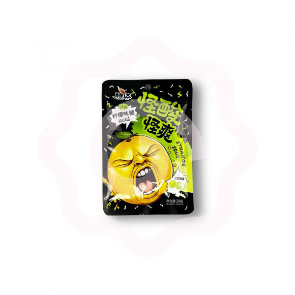 Конфета TENG DA STRANGE SOUR "Супер кислая" в ассортименте 24 г