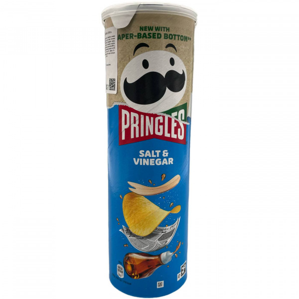 Чипсы «Pringles» уксус с солью  165 г (Германия)