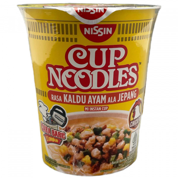 Рамен «Nissin» c куриным бульоном по японски 67 г (Индонезия)
