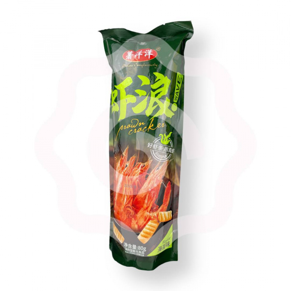 Чипсы со вкусом нори и креветки 80 г (Китай)