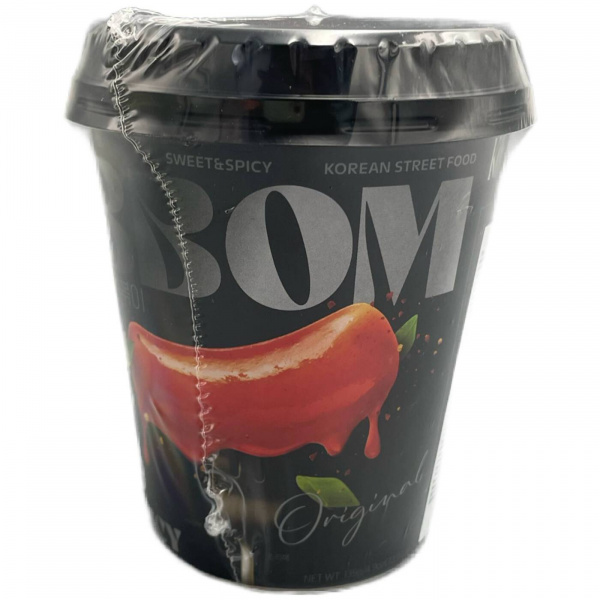 Токпокки «BBOM» с очень острым соусом 139 г (Южная Корея)