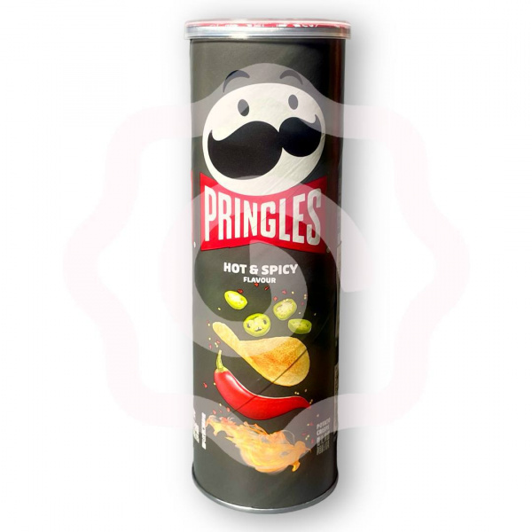 Чипсы «Pringles» со вкусом перца халапенью и чили 110 г (Китай) 1/20