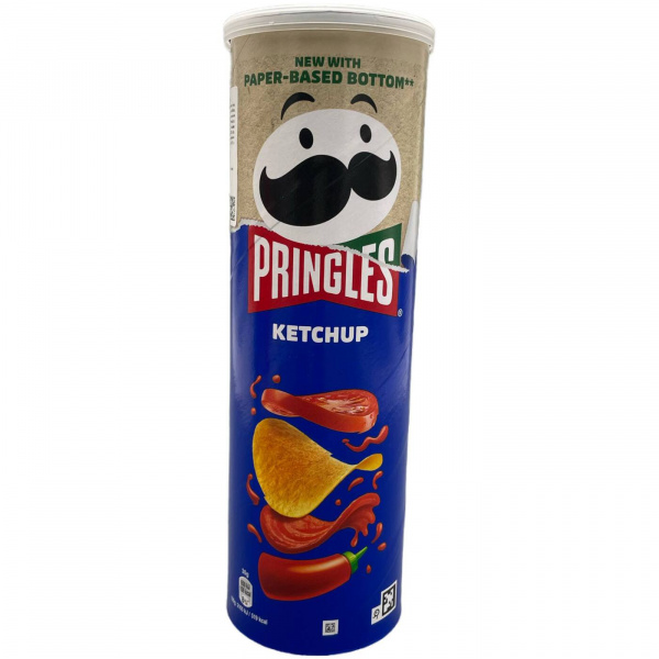 Чипсы «Pringles» с кетчупом  165 г (Германия)
