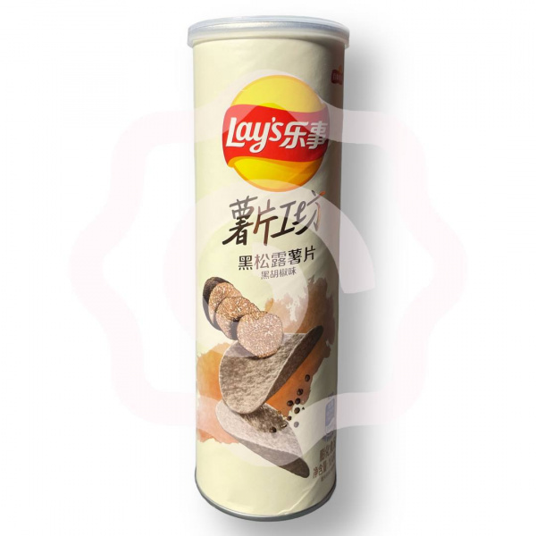 Чипсы «Lays» со вкусом черного трюфеля и перца 104 г (Китай) 1/24