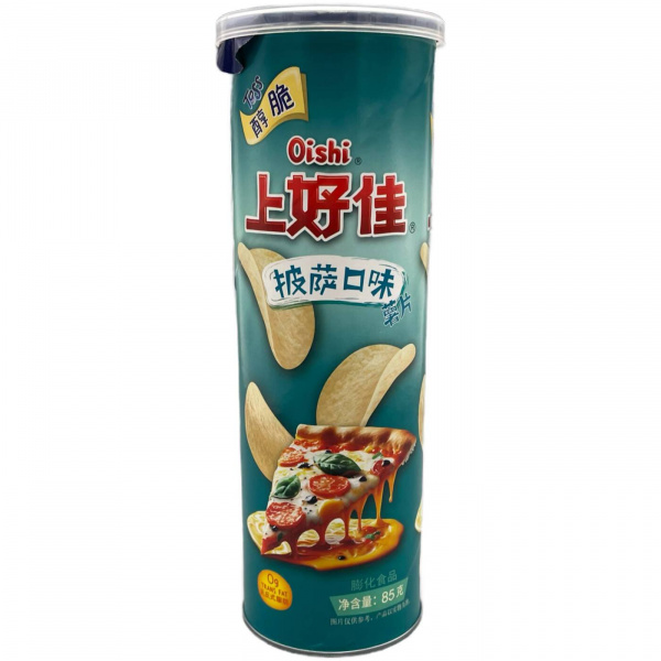 Чипсы «Oishi Toss» со вкусом пиццы 85 г (Китай)