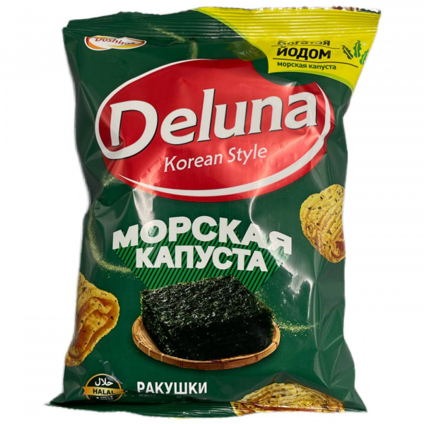 Кукурузные чипсы «Doshirak» со вкусом нори 60 г (Россия)