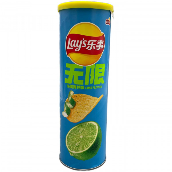 Чипсы «Lay's» с лаймом 90 г (Китай)