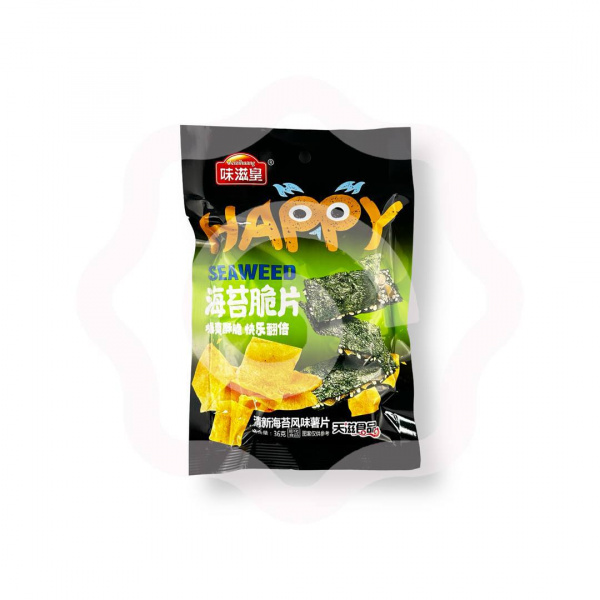 Чипсы WEIZIHUANG "Happy" с морской капустой 42 г