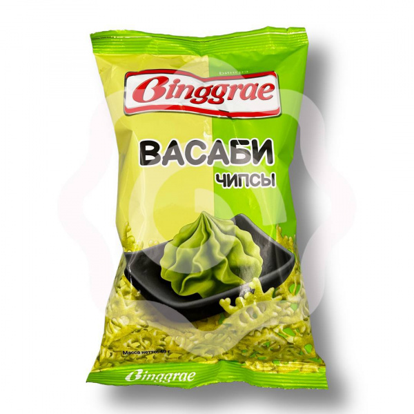 Чипсы «Бингрэ» со вкусом васаби 40 г (Россия)
