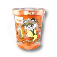 Рамен с пшеничной лапшой с пряно-острым говяжьим бульоном 110 г (Китай)