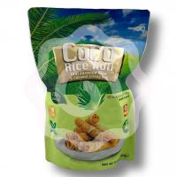 Кокосовые роллы «COCO RICE» со вкусом пандана 100 г (Тайланд)