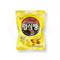 Леденцовая карамель со вкусом сладкого арахиса 126 г (Корея)