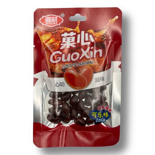 Мармеладные бобы в глазури «GioXin» со вкусом колы 35 г (Китай)