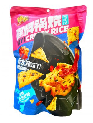 Чипсы WEIKA "Crispy rice" рисовые со вкусом раков 168 г