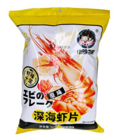 Чипсы DANGJIA со вкусом креветки 90 г