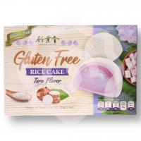 Десерт рисовый Моти «Bamboo house» с пастой из сладкого фиолетового батата таро 210 г (Тайвань) 1/24