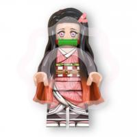 Фигурка мини конструктор «Клинок рассекающий демонов Незуко Камадо»