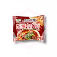 Рамен со вкусом кисло-острой говядины 130 г (Китай) 1/24