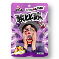 Кислые леденцы «Teng Da» со вкусом винограда 24 г (Китай) 1/20/240