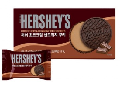 Печенье-сэндвич HERSHEY'S "Chocolate Cream" с шоколадным кремом 75 г