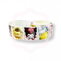 Стикеры 200 шт в рулоне «Куроми и друзья»