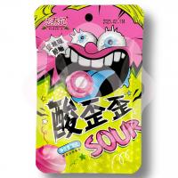 Леденцы кислые со вкусом персика 29 г (Китай) 1/20/240