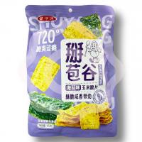 Чипсы кукурузные «Shuyangyang» со вкусом морских водорослей 65 г (Китай) 1/10/100