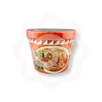 Рамен с пшеничной лапшой по Ланьчжоуски кисло-сладко-острый бульон 115 г (Китай)