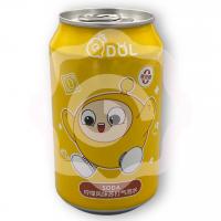 Напиток газированный "QDOL" со вкусом лимона 330 мл (Китай) 1/24