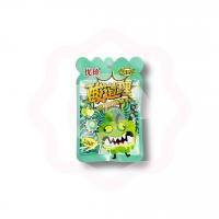 Леденцы кислые со вкусом зеленого яблока 22 г (Китай)