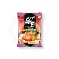 Лапша удон со вкусом морепродуктов 212 г (Корея)