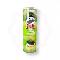 Чипсы «Pringles» со вкусом сметаны и лука 110 г (Китай) 1/20