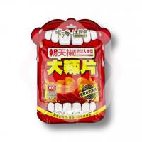 Пшеничная очень острая закуска в форме широкого ломтика 90 г (Китай) 1/60