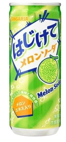 Напиток SANGARIA "Melon Soda" со вкусом дыни газированный 250 мл