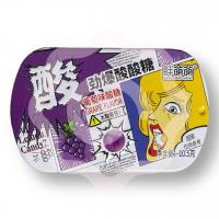 Мини леденцы с кислинкой со вкусом винограда 10.5 г (Китай) 1/30/360