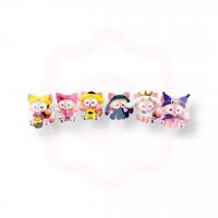 Фигурки «Лисички в костюмах» 7 см (1 шт)