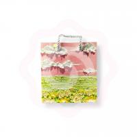 Пакет подарочный «Живопись» 14х15х7 см